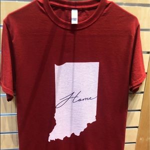 Indiana Home T-Shirt and can make you personalized apparel. Custom t-shirts